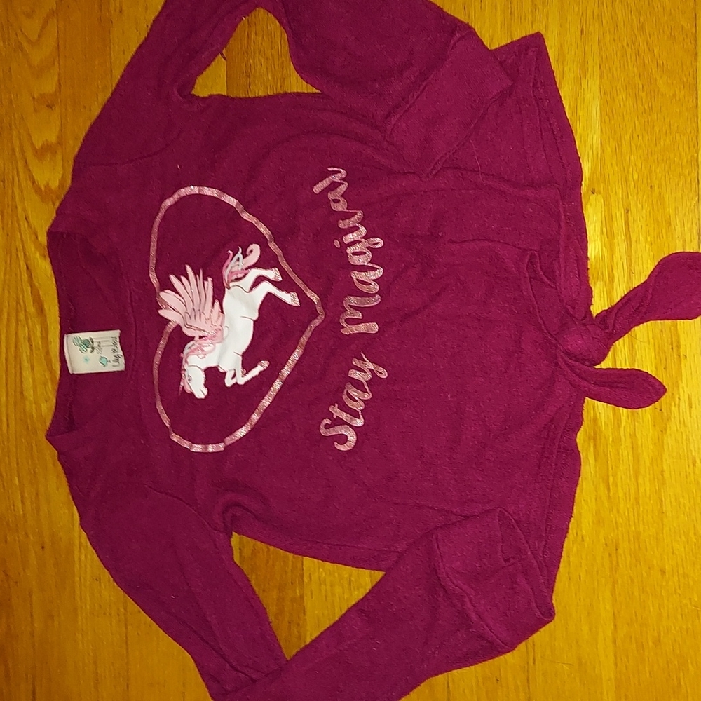 Girls unicorn top
